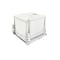 Rev-A-Shelf Steel, Silver, 20 in W, 20.12 in H, 22.11 in D, 22.11 in L, White 5BBSC-WMDM24-W - alternate 1